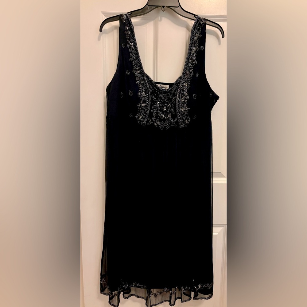 Formal hand beaded dress
